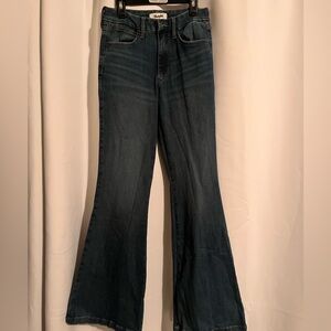 Wrangler Dark Blue Wide Leg Jeans